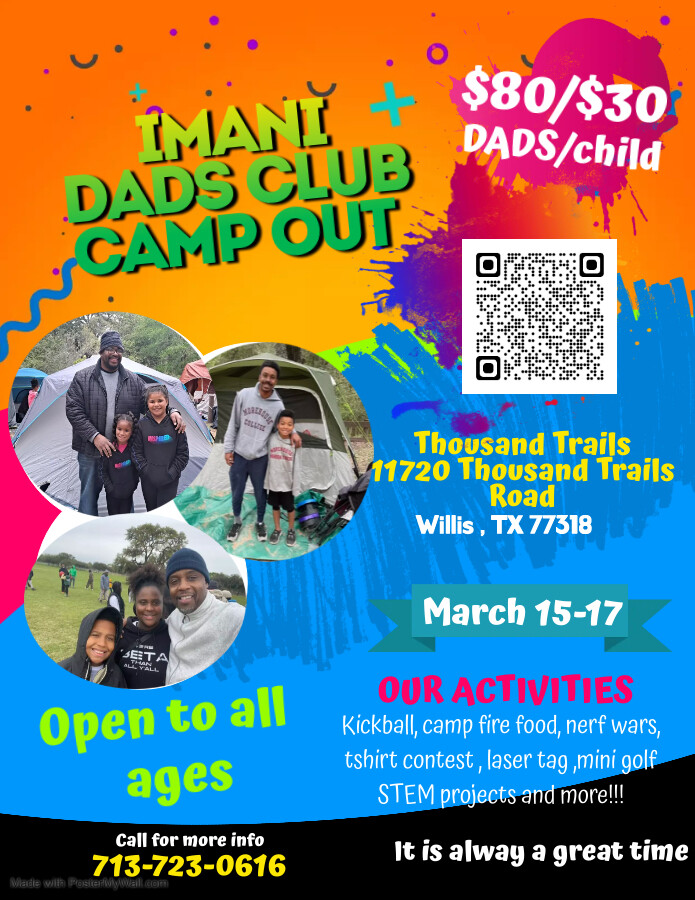 Dad's Club Camp Out - Adult