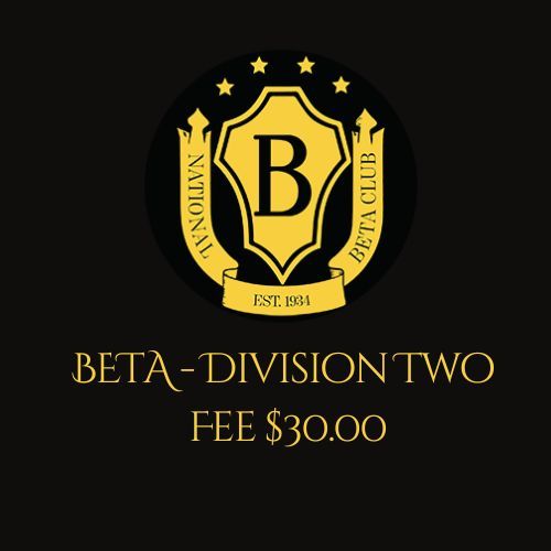 Beta Division II Fee