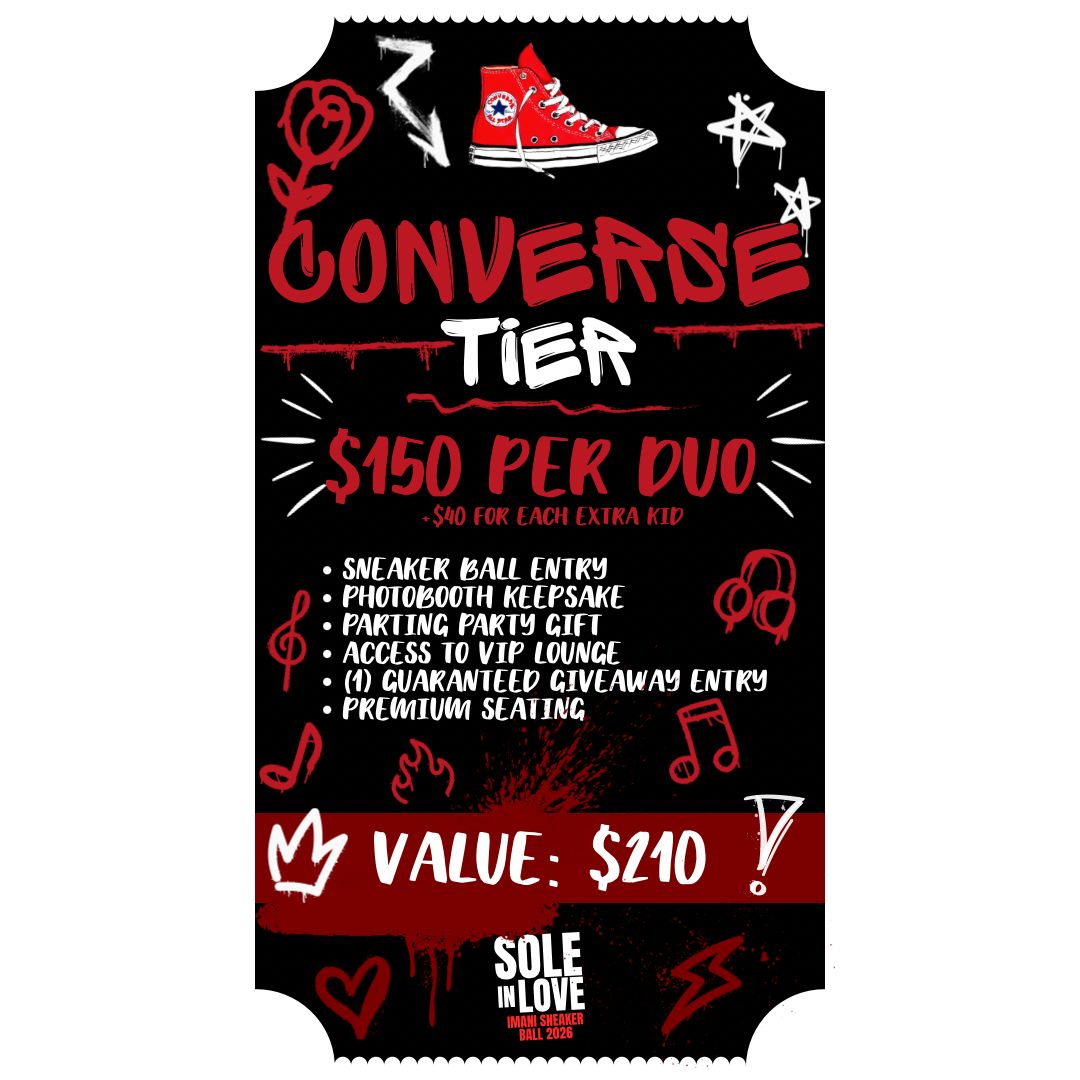 Sole in Love - Converse Tier - Mother /Son Sneaker Ball