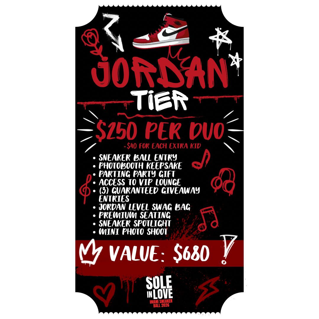 Sole in Love - Jordan Tier - Mother/Son Sneaker Ball