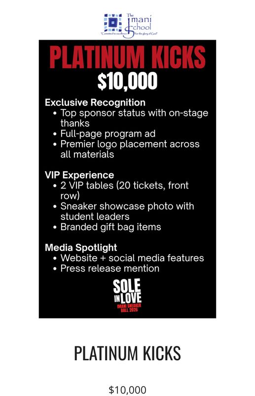 Platinum Kicks Sponsorship