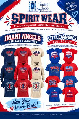 Spirit Wear - Little Angels and Heritage  Collection - Fundraiser -The Imani Development Committee
