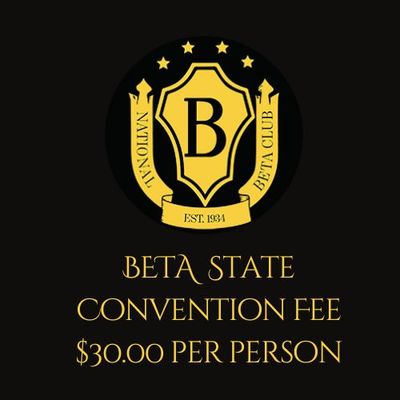 Beta State Convention Registration Fee - per person