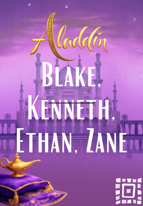 Blake-Kenneth-Ethan-Zane - Aladdin Costume