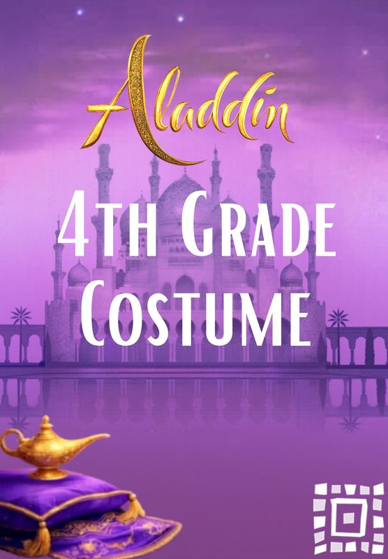 4th Grade - Aladdin Costume