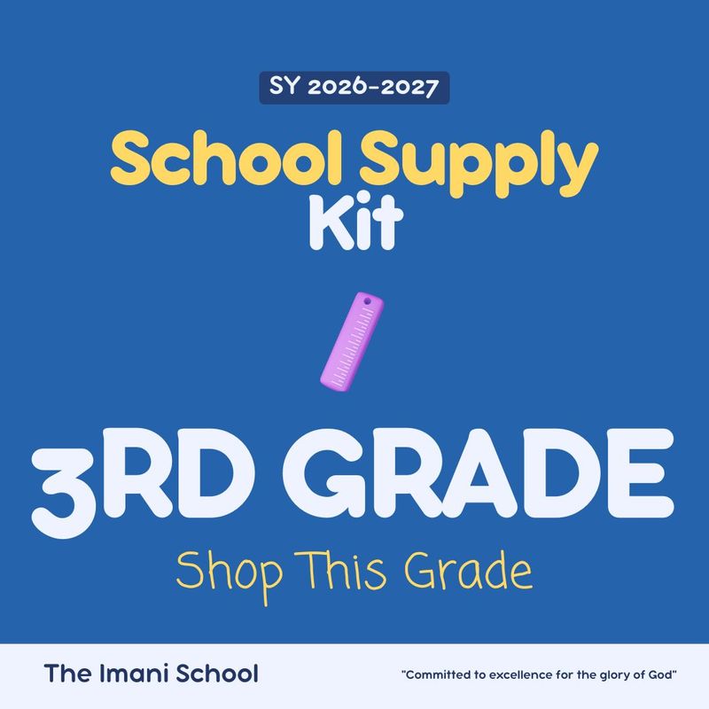 3rd Grade - School Supply 2026-2027