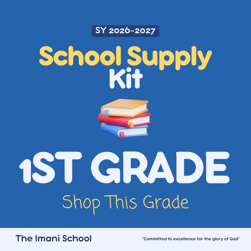 1st Grade - School Supply 2026-2027