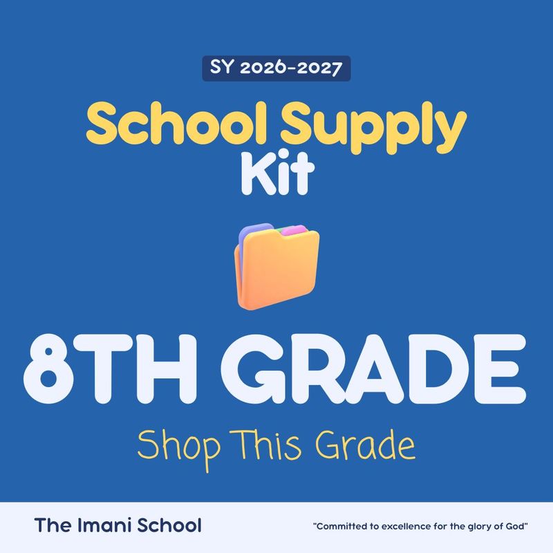 8th Grade - School Supply 2026-2027