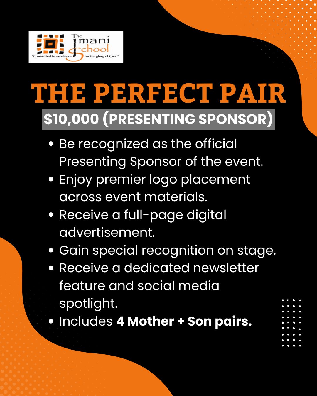 Laced in Loved - Sneaker Ball - The Perfect Pair - Presenting Sponsor - $10,000