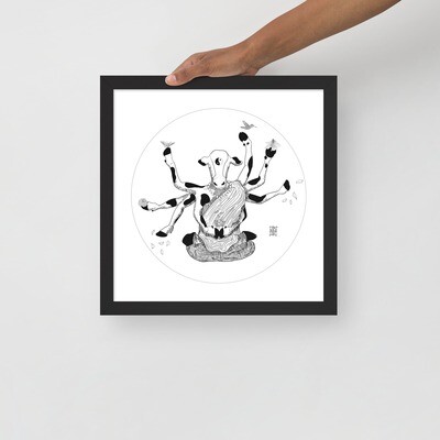 The Quiet Observer - Framed