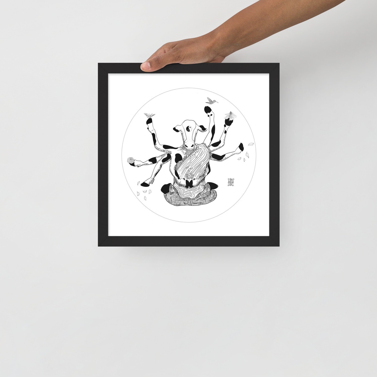 The Quiet Observer - Framed