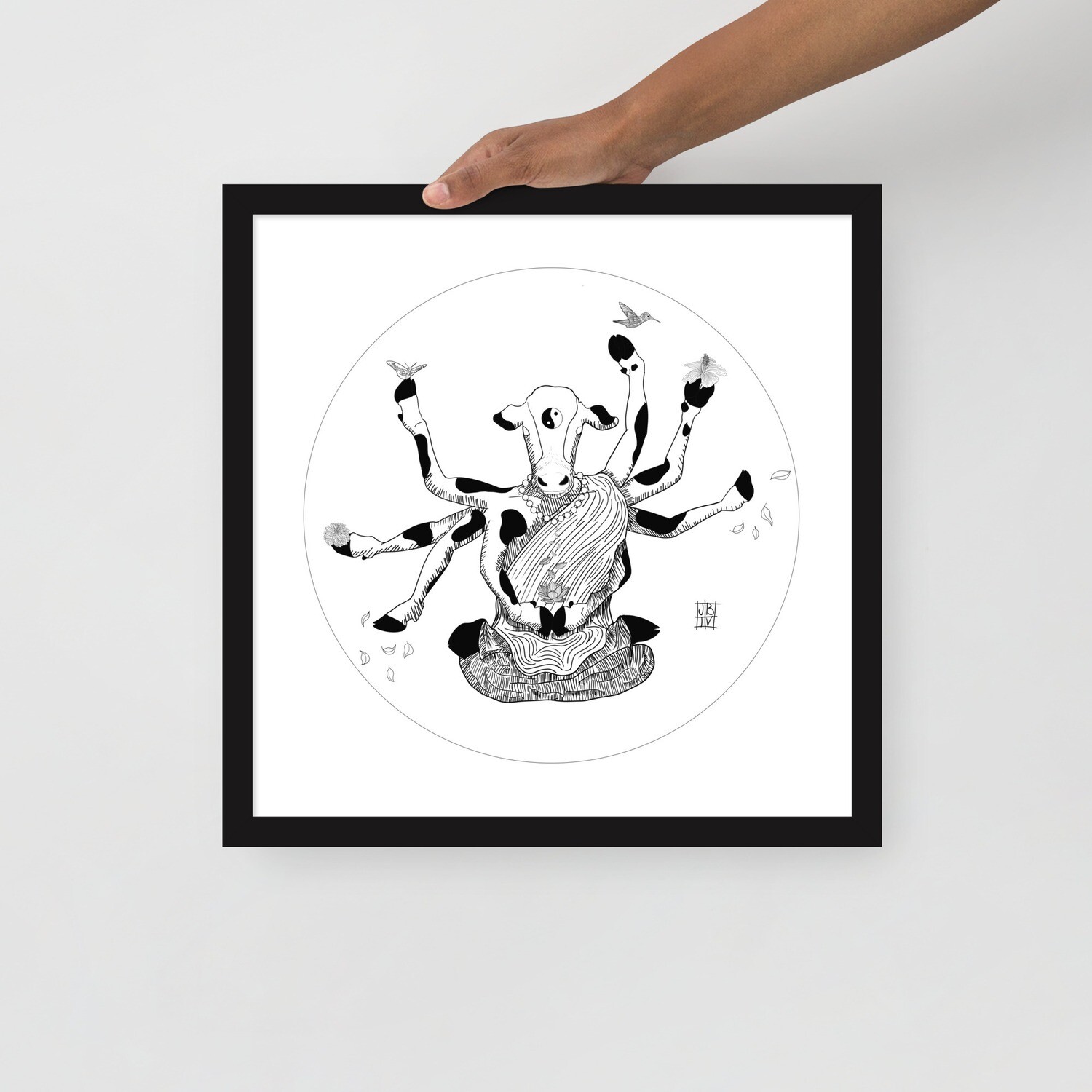 The Quiet Observer - Framed