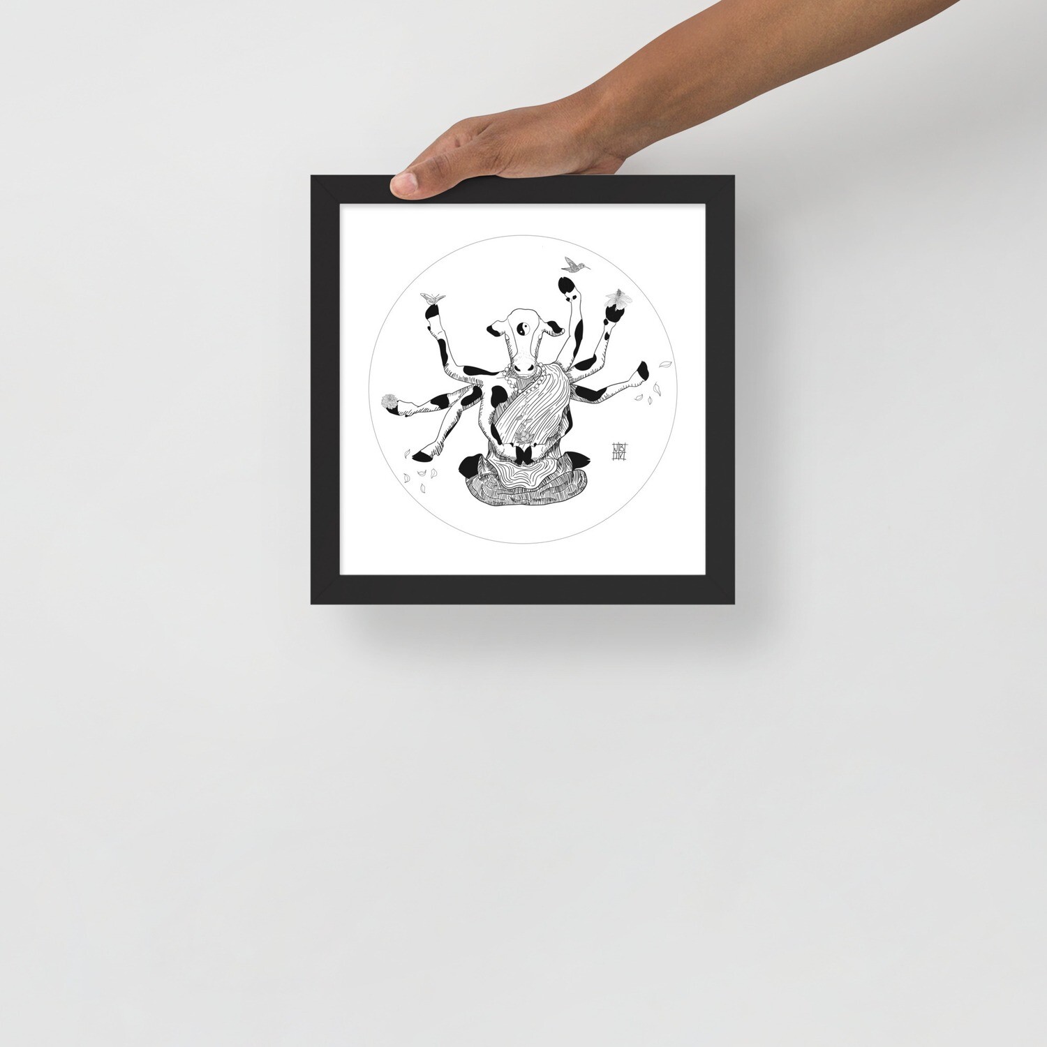 The Quiet Observer - Framed