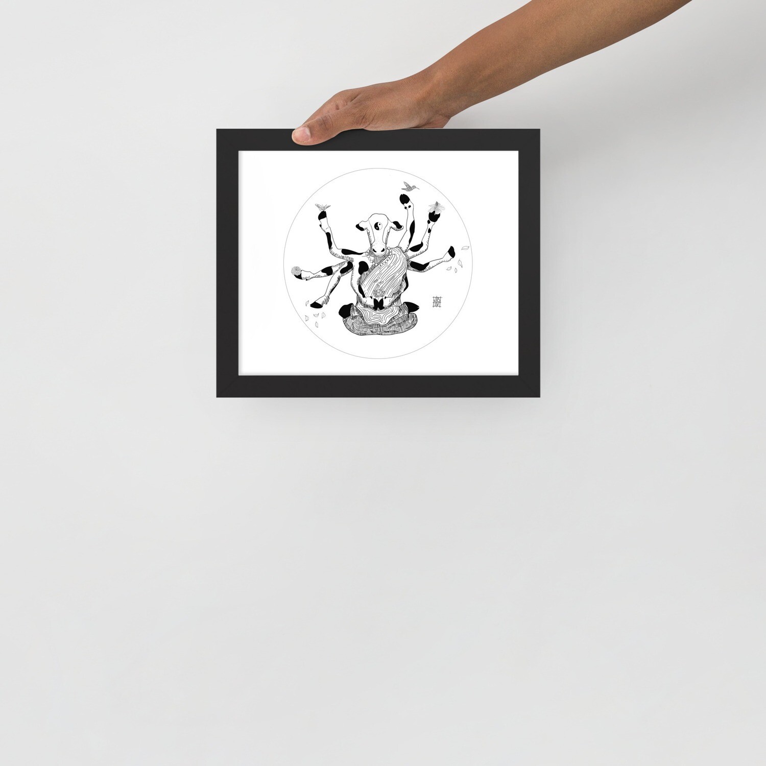 The Quiet Observer - Framed