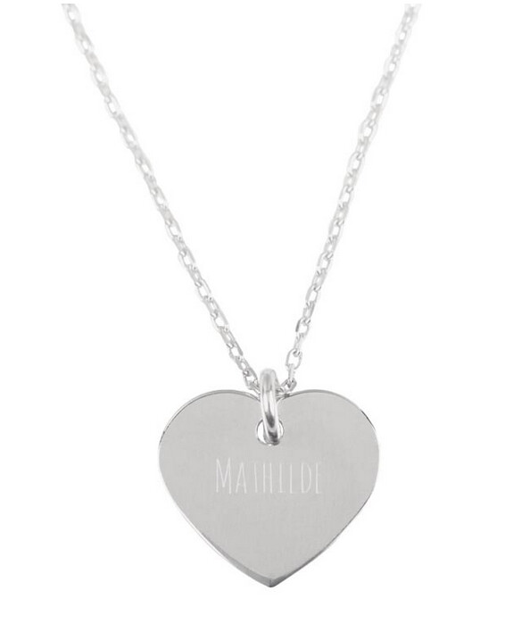 Collier prenom argent
