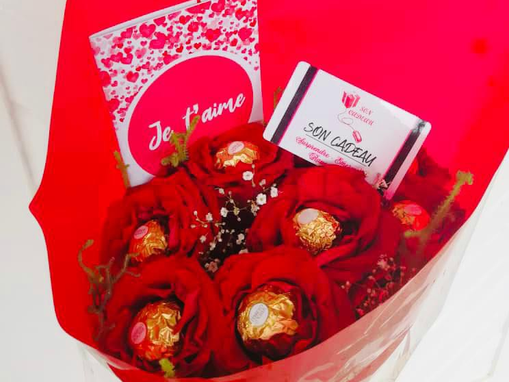 Fleurs et chocolats