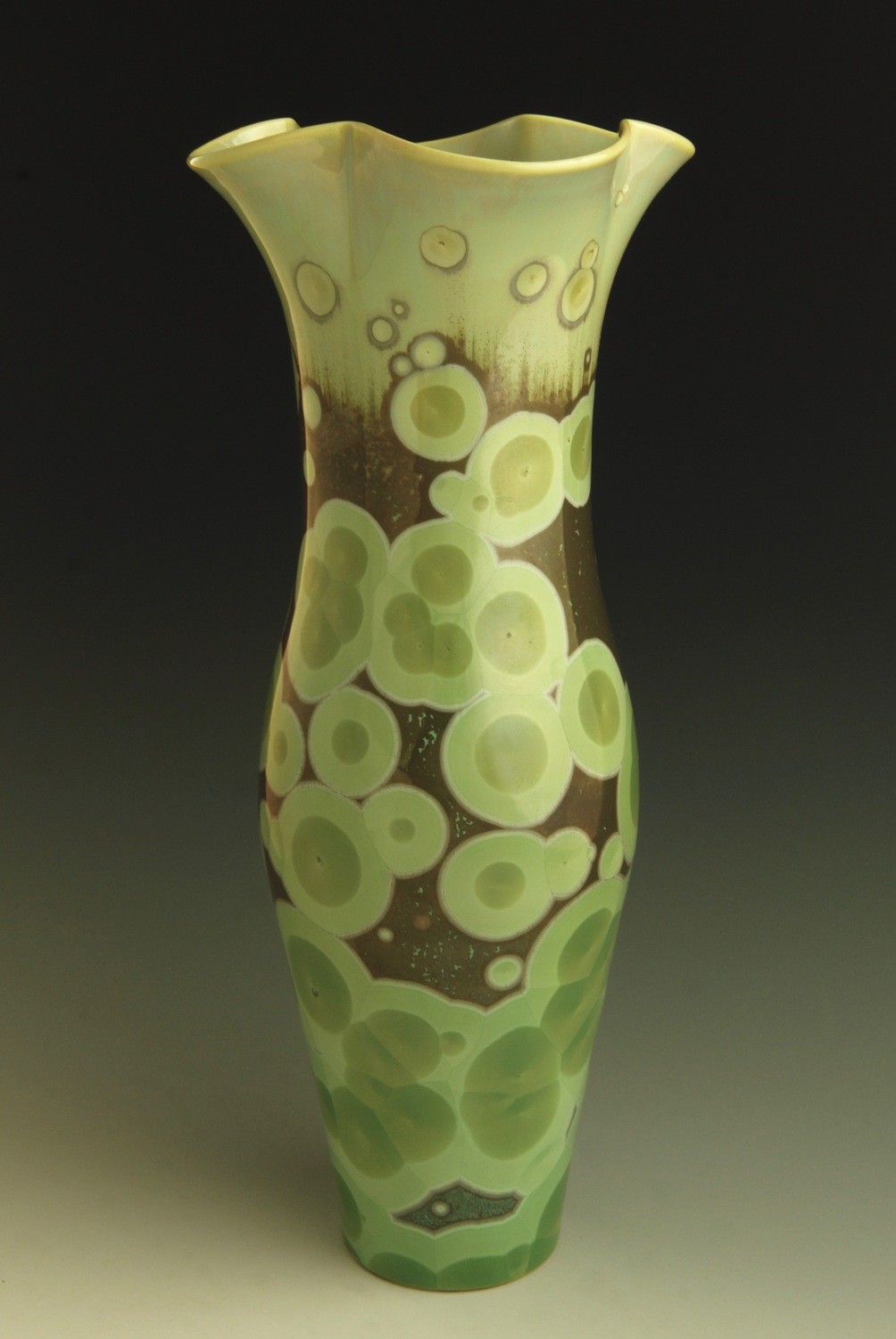 Green Vase 13&quot;
