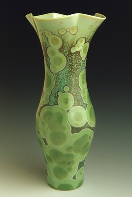 Green Vase 12&quot;
