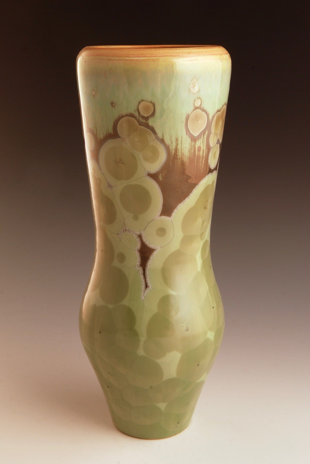 Green Vase 10&quot;