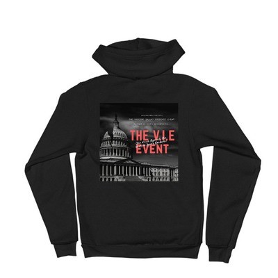 V.I.E Event Back Graphic Hoodie Sweater - Unisex