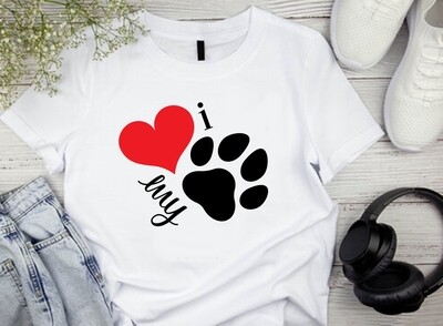 Camiseta I Love My Pet