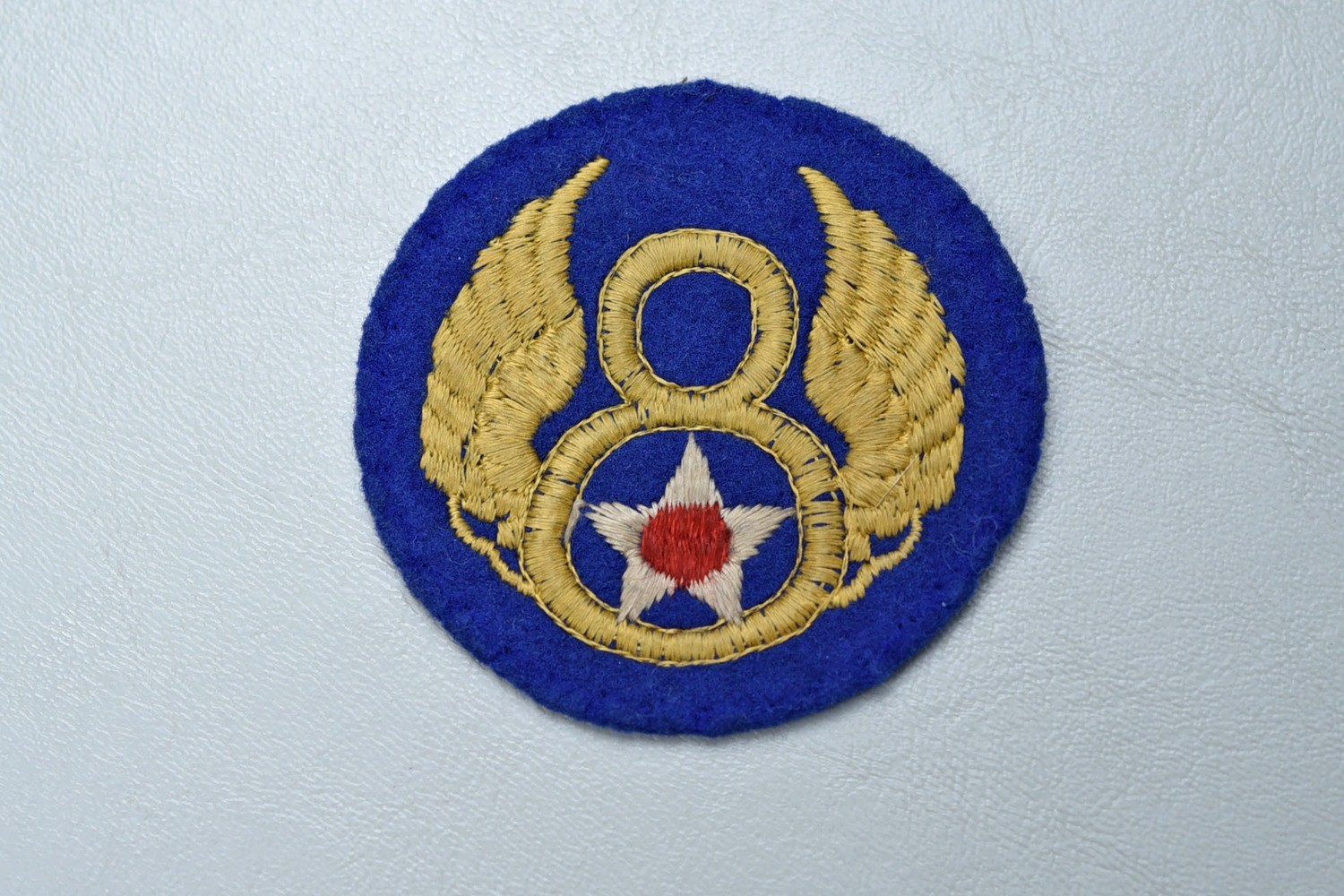 WWII U.S. 8th AIR FORCE PATCH - BRITISH MADE