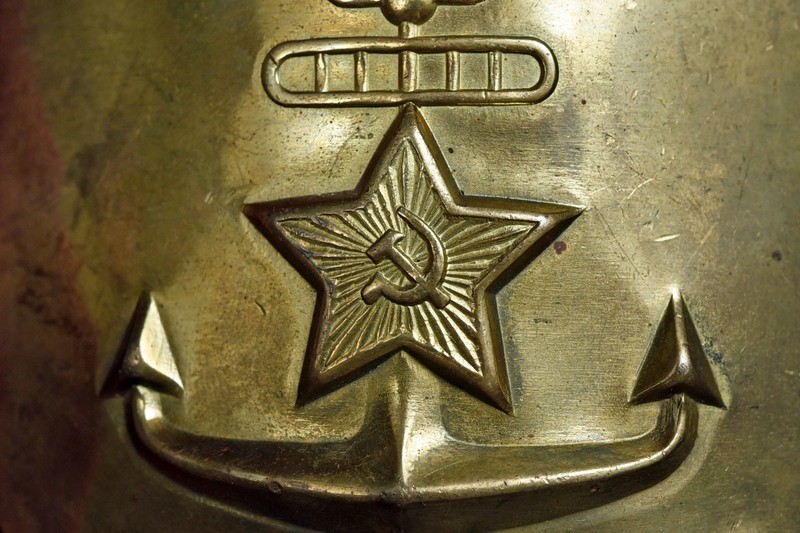 WORLD WAR II SOVIET NAVY BUCKLE