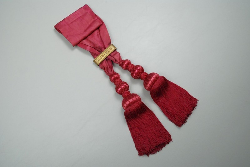 WWII GERMAN 1936-1939 SPANISH CIVIL WAR OFFICER&#39;S HONOR SASH w/DATED BAR