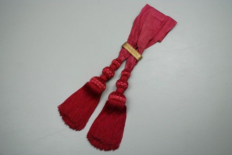 WWII GERMAN 1936-1939 SPANISH CIVIL WAR OFFICER'S HONOR SASH w/DATED BAR