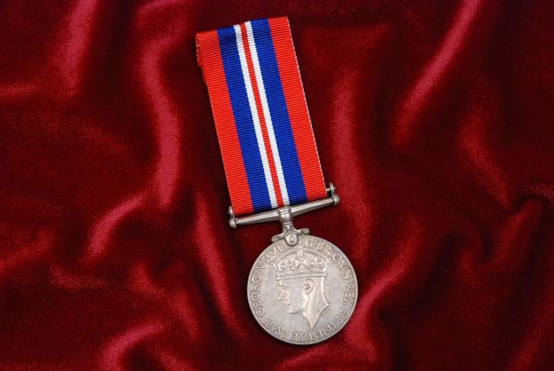 WWII BRITISH 1939-1945 WAR MEDAL