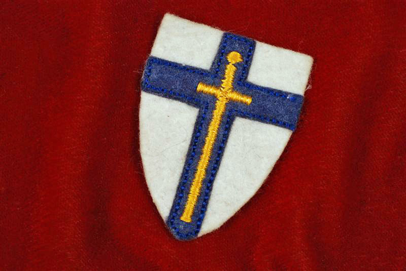 BRITISH WWII 2nd ARMY SHOULDER SLEEVE INSIGNIA
