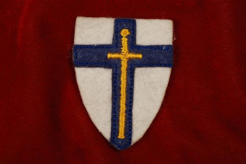 BRITISH WWII 2nd ARMY SHOULDER SLEEVE INSIGNIA