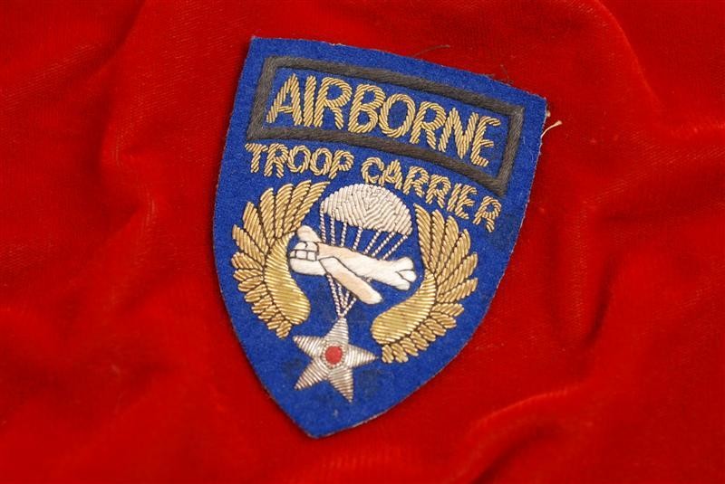 WWII U.S. 1st ALLIED AIRBORNE PATCH IN BULLION - THEATER MADE