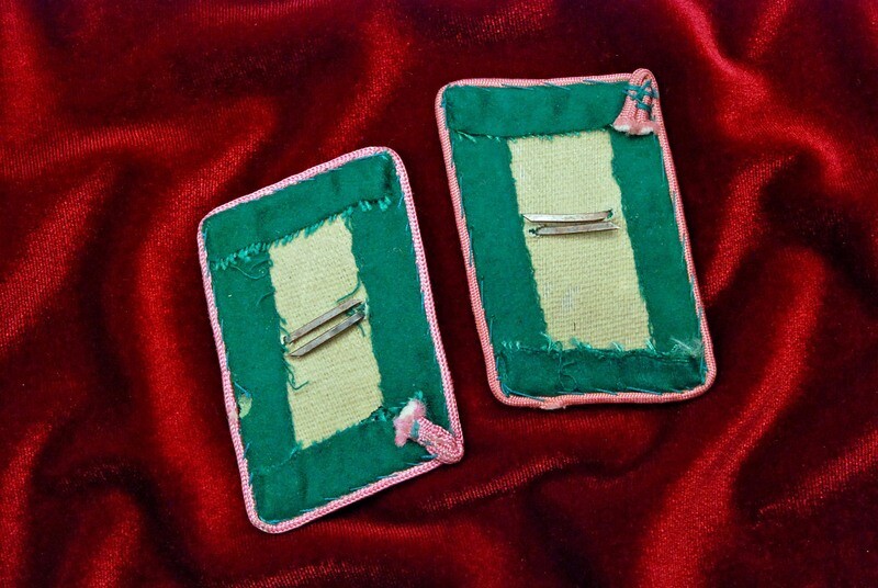 WWII GERMAN FALLSCHIRM-PANZER KORPS HERMANN GӦRING" PANZERJÄGERS COLLAR TABS – MATCHED SET