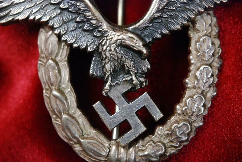 WWII German Luftwaffe Pilots Badge by BSW