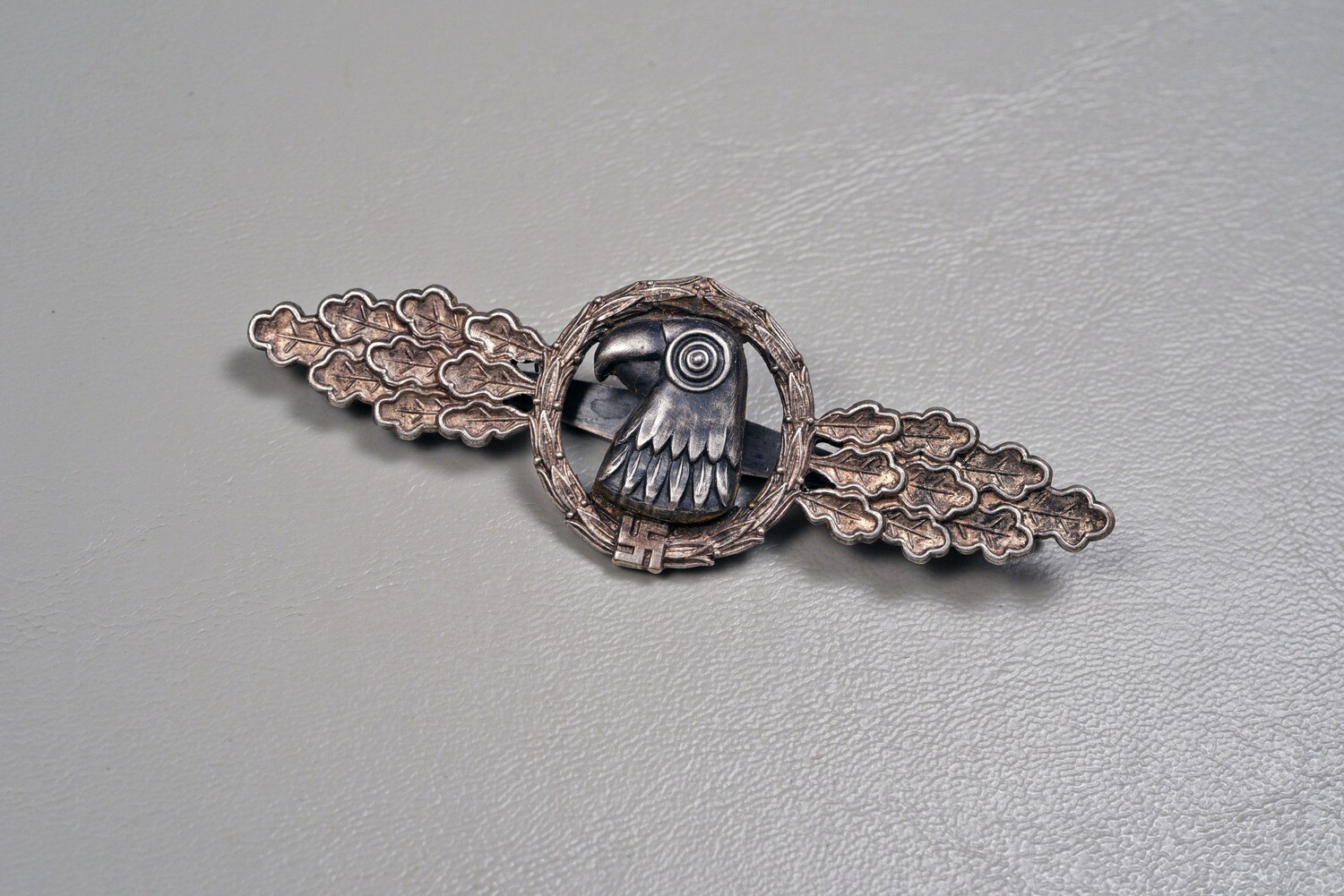 WWII GERMAN LUFTWAFFE RECONNAISSANCE FLIGHT BAR IN SILVER BY MEYBAUER