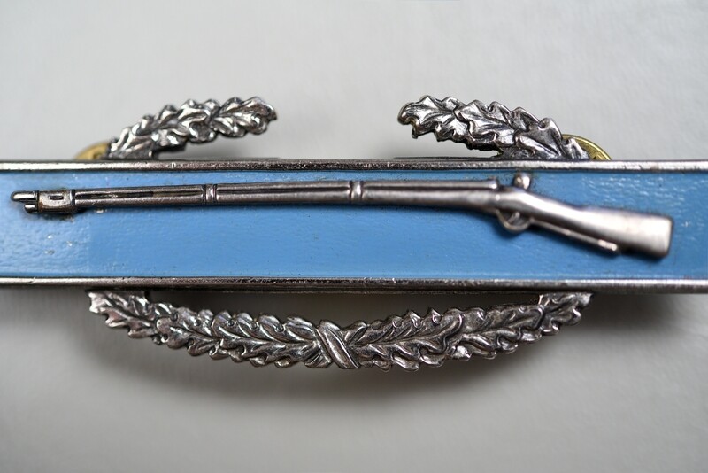 WWII U.S COMBAT INFANTRY BADGE - GERMAN MADE