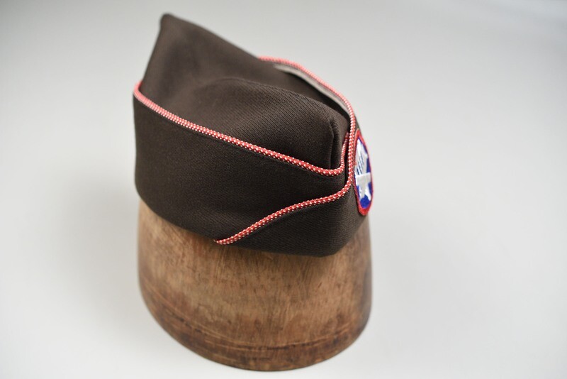 WWII U.S. AIRBORNE COMBAT ENGINEERS ENLISTED OVERSEAS CAP