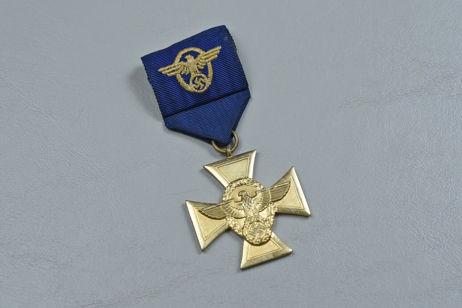 WWII GERMAN POLICE 25 YEAR SERVICE CROSS