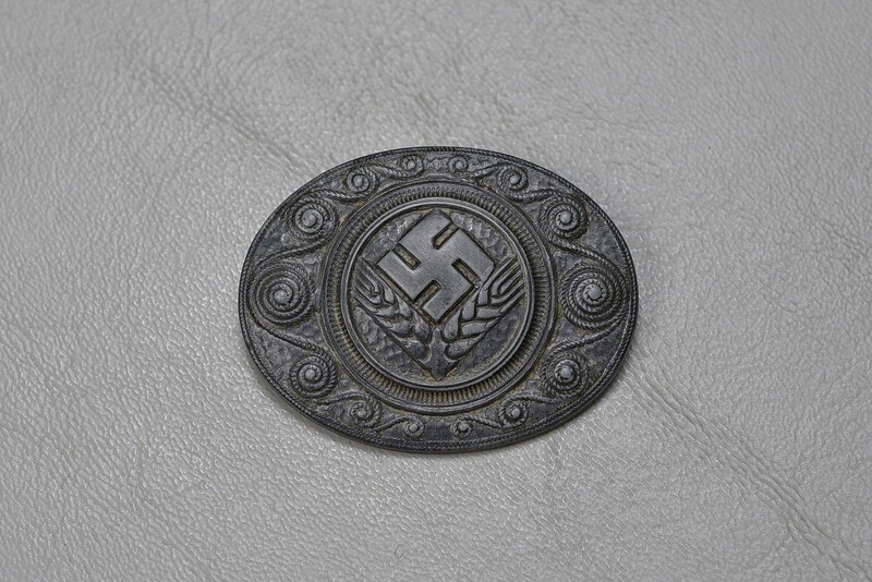 WWII GERMAN RADwj COMMEMORATIVE SERVICE BROACH IN SILVER