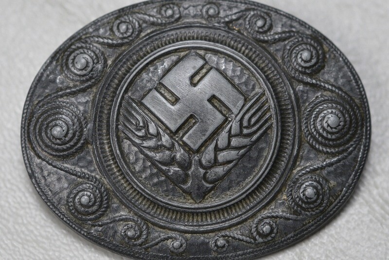 WWII GERMAN RADwj COMMEMORATIVE SERVICE BROACH IN SILVER