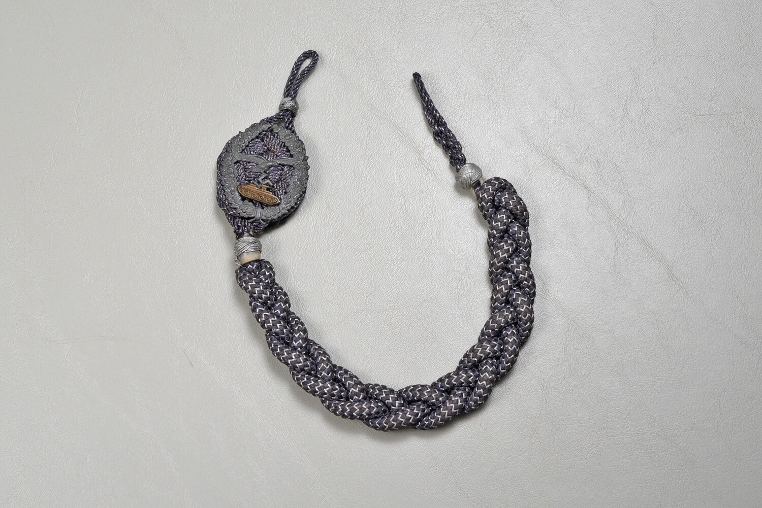 WWII GERMAN LUFTWAFFE MARKSMAN LANYARD w/TANK ATTACHMENT - 1. STUFE