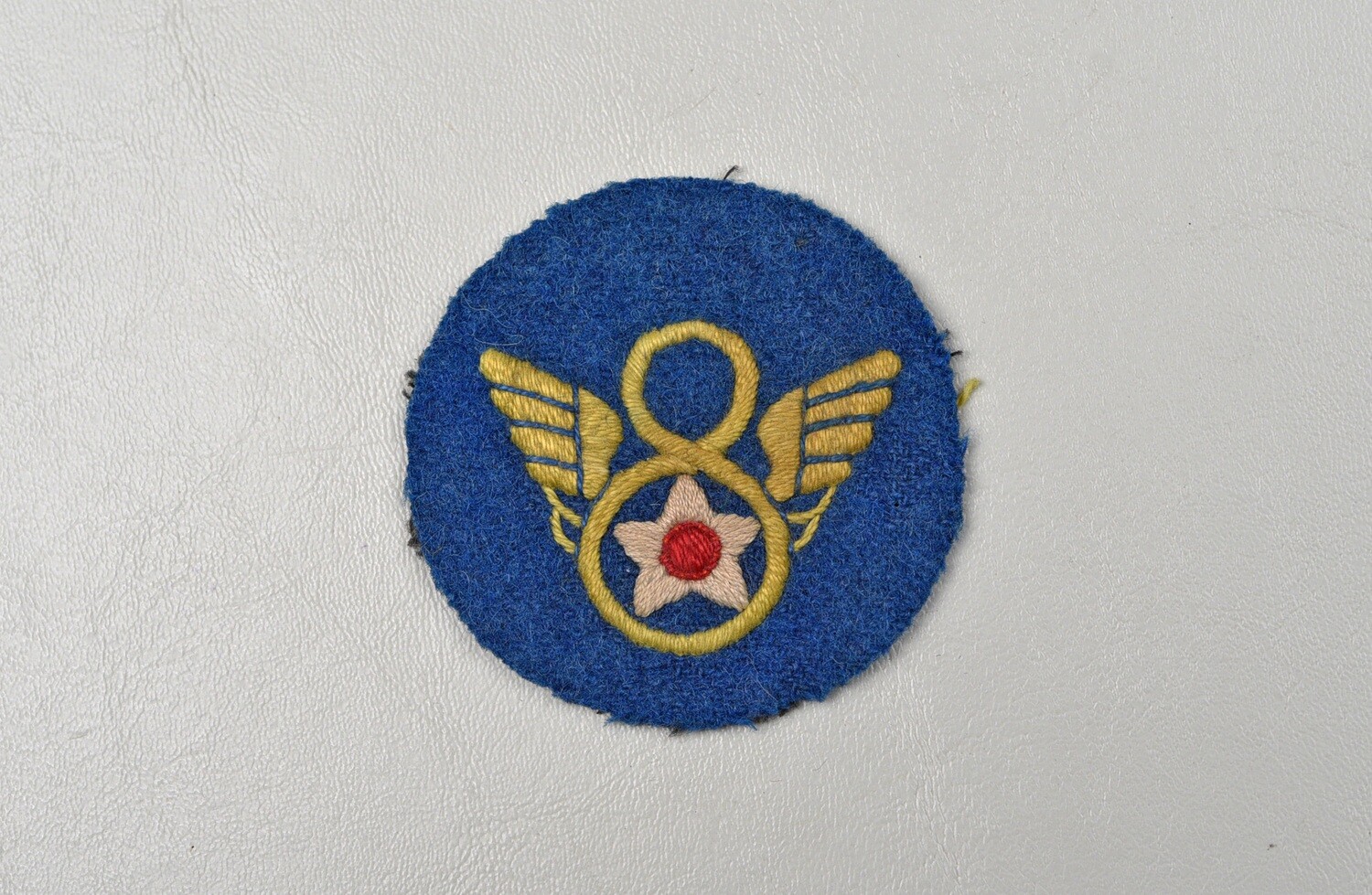 WWII U.S. 8th ARMY AIR FORCE &quot;STUBBY WING&quot; PATCH - BRITISH MADE