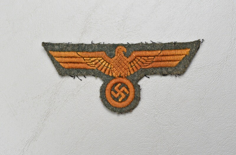 WWII GERMAN KRIEGSMAN COASTAL ARTILLERY ENLISTED BREAST EAGLE