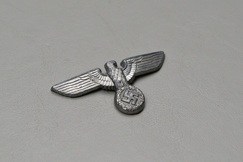 WWII GERMAN SA/NSDAP POLITICAL CAP EAGLE - RZM MARKED &amp; NEAR MINT