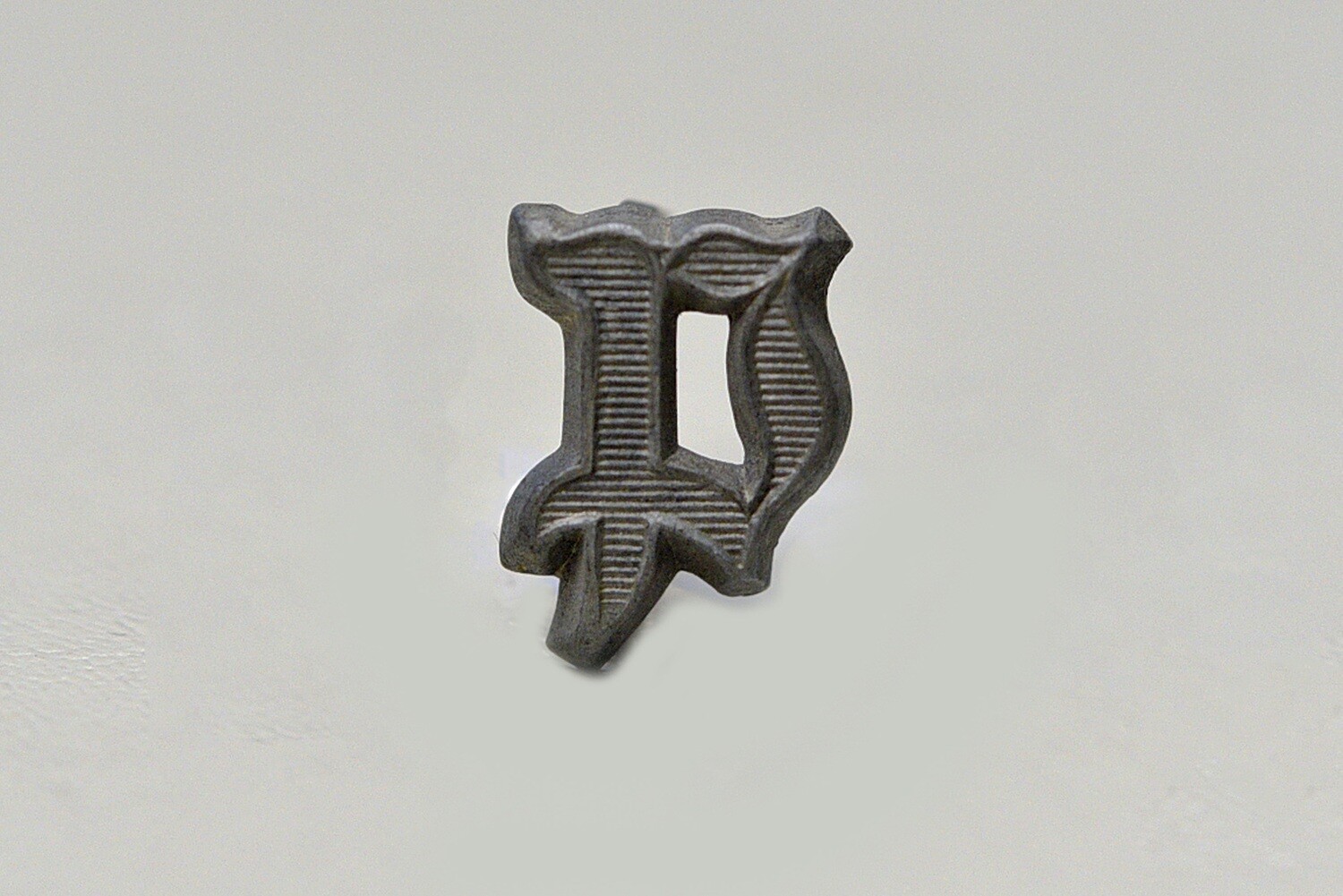 WWII GERMAN PANZERJÄGER SHOULDER BOARD &quot;P&quot; CYPHER
