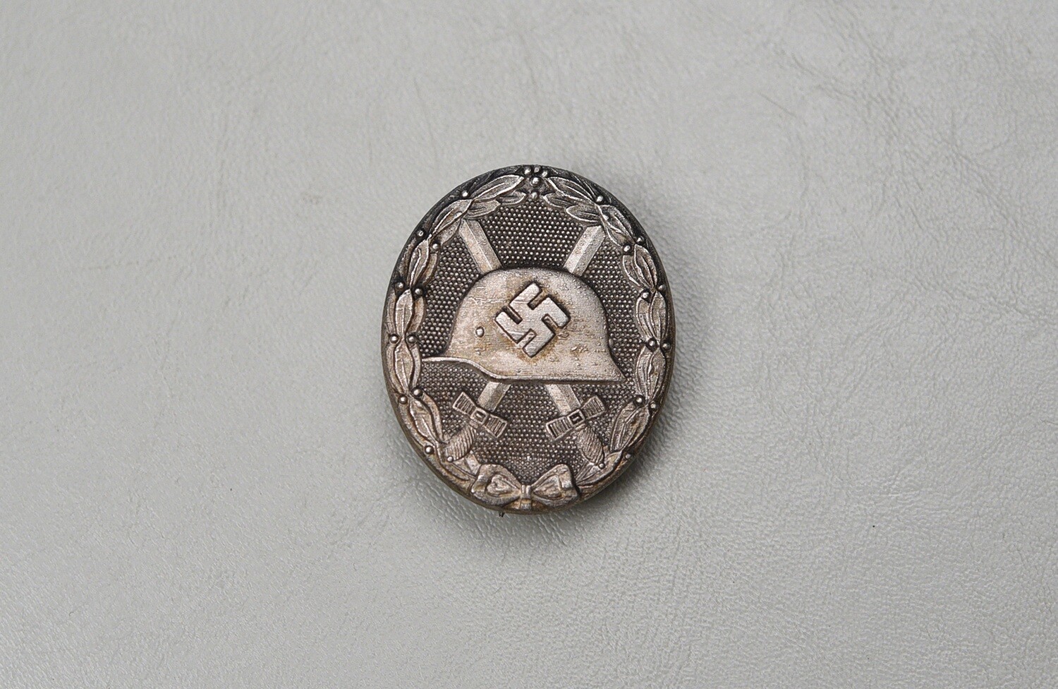 WWII GERMAN M1939 SILVER WOUND BADGE BY KLEIN &amp; QUENZER - MARKED