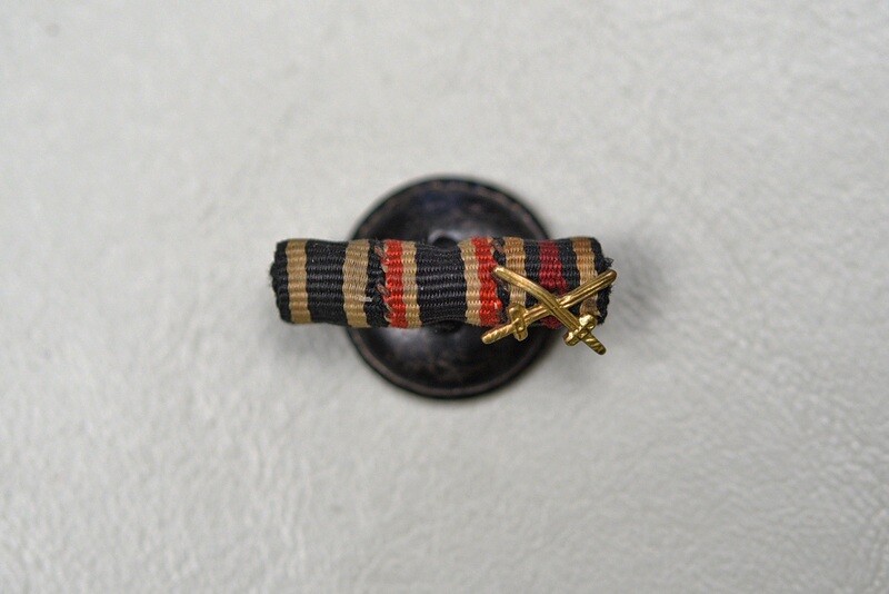 WWI GERMAN 1914 IRON CROSS 3-PLACE BOUTONNIERE