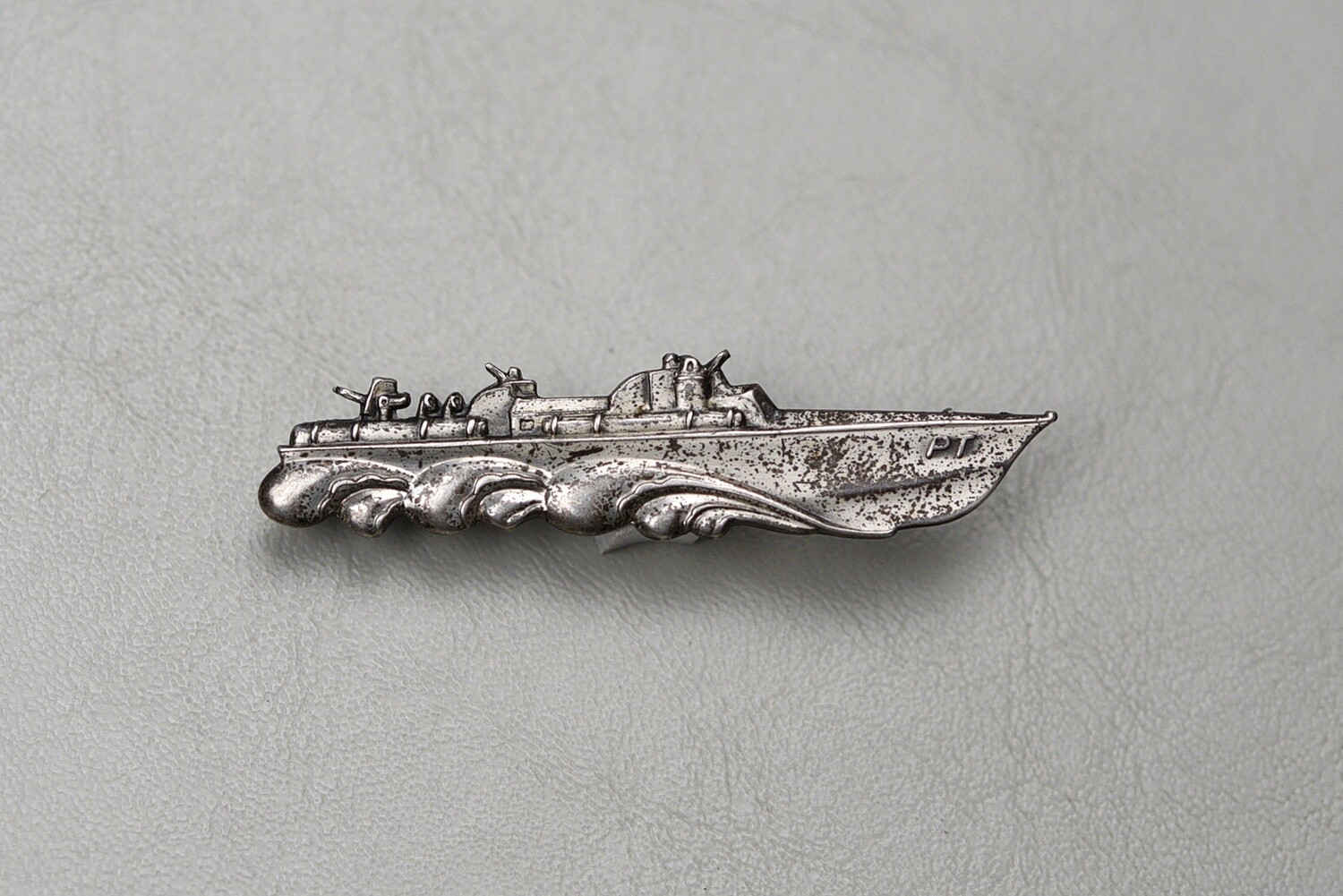 WWII U.S. NAVY PT BOAT PATROL BADGE - STERLING