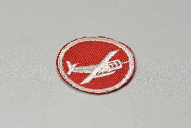WWII U.S. GLIDER ARTILLERY OFFICER OVERSEAS CAP PATCH - TWILL